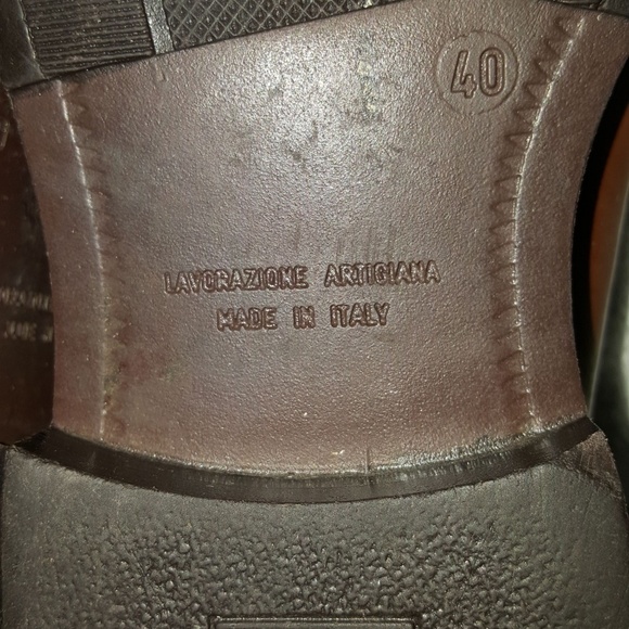 Kf Ltd. Mens Cap Toe Lace Up Leather Shoes - Picture 8 of 8